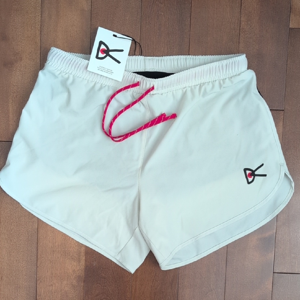 District Vision Spino Running shorts Mens Size Small Limestone